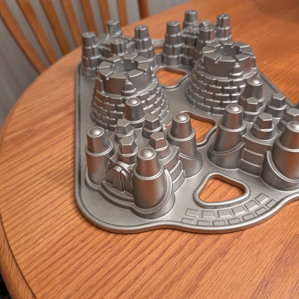 Nordic Ware Castle Bundt Pan - Silver